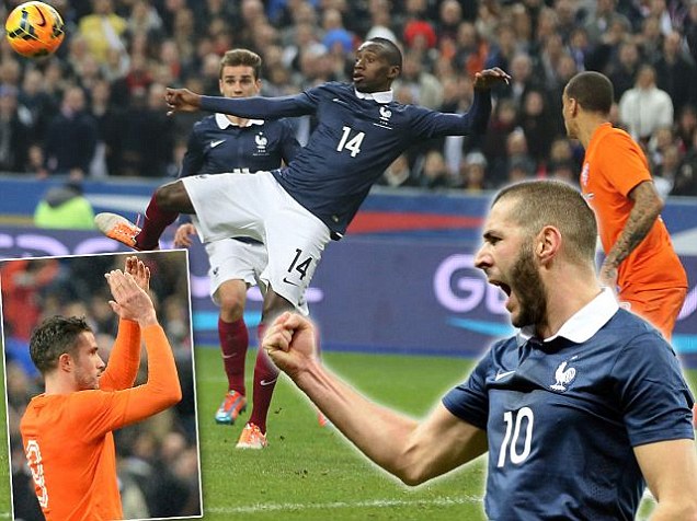 Benzema dan Matuidi Tekuk Van Persie dkk dengan Gol Indah